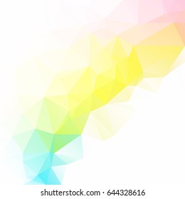 Colorful Polygonal Mosaic Background, Creative Design Templates