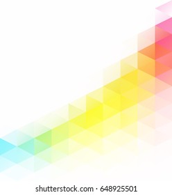 Colorful Polygonal Mosaic Background, Creative Design Templates