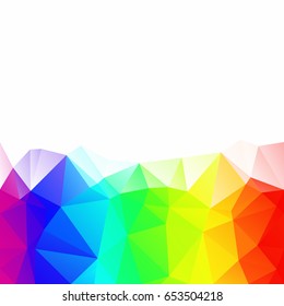Colorful Polygonal Mosaic Background, Creative Design Templates