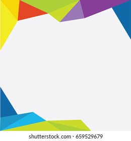 Colorful Polygonal Mosaic Background, Creative Design.