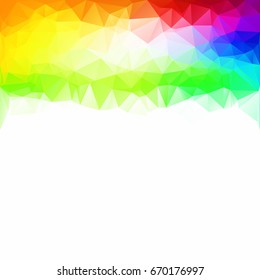 Colorful Polygonal Mosaic Background, Creative Design Templates