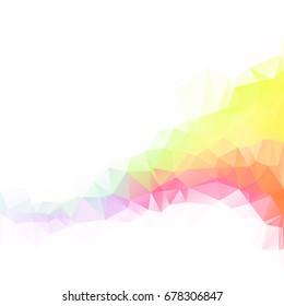 Colorful Polygonal Mosaic Background, Creative Design Templates