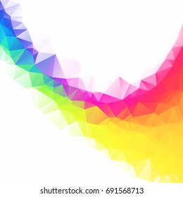 Colorful Polygonal Mosaic Background, Creative Design Templates