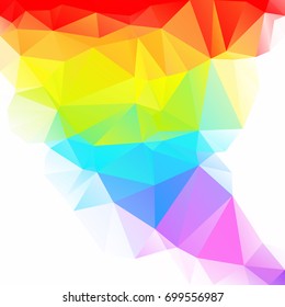 Colorful Polygonal Mosaic Background, Creative Design Templates