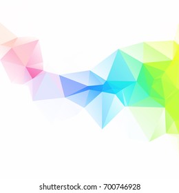 Colorful Polygonal Mosaic Background, Creative Design Templates