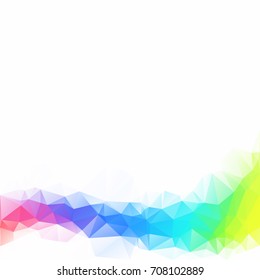 Colorful Polygonal Mosaic Background, Creative Design Templates