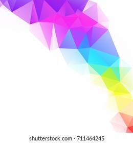 Colorful Polygonal Mosaic Background, Creative Design Templates