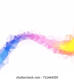 Colorful Polygonal Mosaic Background, Creative Design Templates