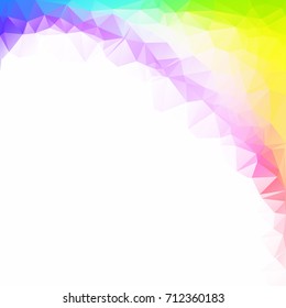Colorful Polygonal Mosaic Background, Creative Design Templates
