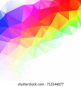Colorful Polygonal Mosaic Background, Creative Design Templates