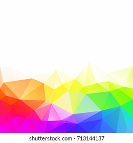 Colorful Polygonal Mosaic Background, Creative Design Templates