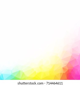 Colorful Polygonal Mosaic Background, Creative Design Templates