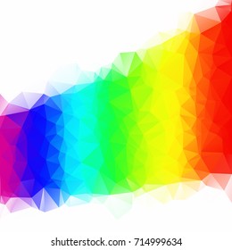 Colorful Polygonal Mosaic Background, Creative Design Templates