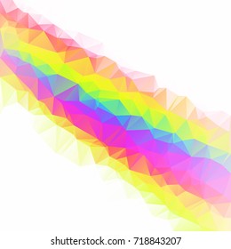 Colorful Polygonal Mosaic Background, Creative Design Templates