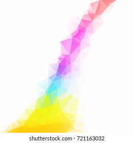 Colorful Polygonal Mosaic Background, Creative Design Templates