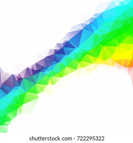 Colorful Polygonal Mosaic Background, Creative Design Templates