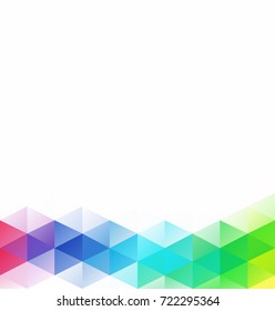 Colorful Polygonal Mosaic Background, Creative Design Templates