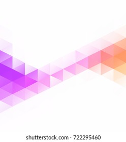 Colorful Polygonal Mosaic Background, Creative Design Templates