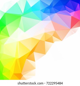 Colorful Polygonal Mosaic Background, Creative Design Templates