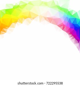 Colorful Polygonal Mosaic Background, Creative Design Templates