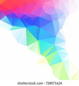 Colorful Polygonal Mosaic Background, Creative Design Templates
