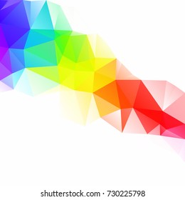 Colorful Polygonal Mosaic Background, Creative Design Templates
