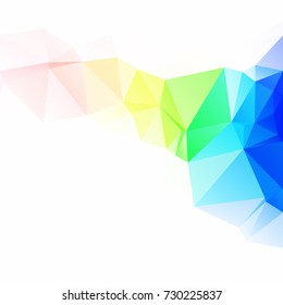 Colorful Polygonal Mosaic Background, Creative Design Templates