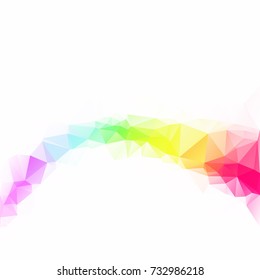Colorful Polygonal Mosaic Background, Creative Design Templates