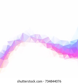 Colorful Polygonal Mosaic Background, Creative Design Templates