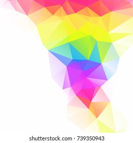 Colorful Polygonal Mosaic Background, Creative Design Templates