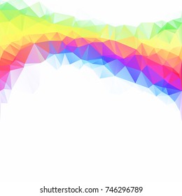 Colorful Polygonal Mosaic Background, Creative Design Templates