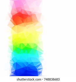 Colorful Polygonal Mosaic Background, Creative Design Templates