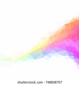 Colorful Polygonal Mosaic Background, Creative Design Templates