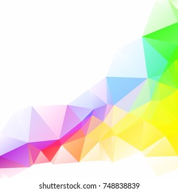 Colorful Polygonal Mosaic Background, Creative Design Templates