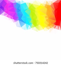 Colorful Polygonal Mosaic Background, Creative Design Templates