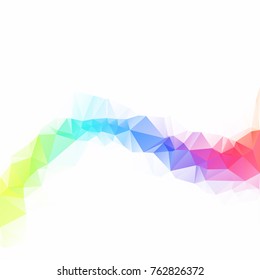 Colorful Polygonal Mosaic Background, Creative Design Templates