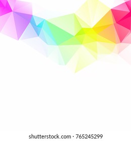 Colorful Polygonal Mosaic Background, Creative Design Templates