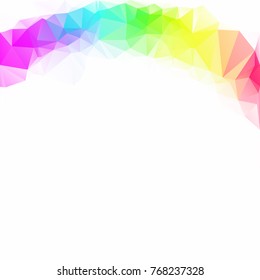Colorful Polygonal Mosaic Background, Creative Design Templates