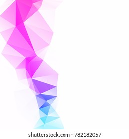 Colorful Polygonal Mosaic Background, Creative Design Templates