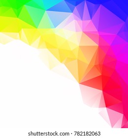 Colorful Polygonal Mosaic Background, Creative Design Templates