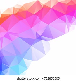 Colorful Polygonal Mosaic Background, Creative Design Templates