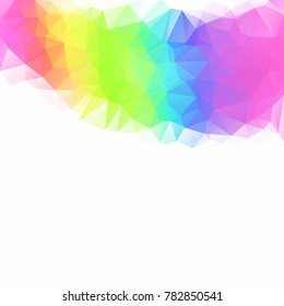 Colorful Polygonal Mosaic Background, Creative Design Templates