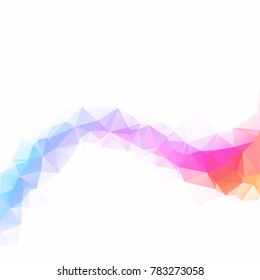 Colorful Polygonal Mosaic Background, Creative Design Templates