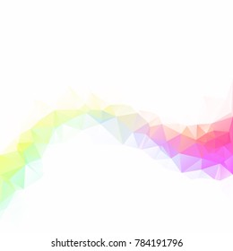 Colorful Polygonal Mosaic Background, Creative Design Templates