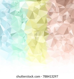 Colorful Polygonal Mosaic Background, Creative Design Templates
