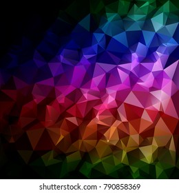 Colorful Polygonal Mosaic Background, Creative Design Templates