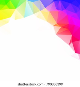 Colorful Polygonal Mosaic Background, Creative Design Templates