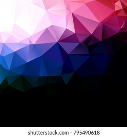 Colorful Polygonal Mosaic Background, Creative Design Templates