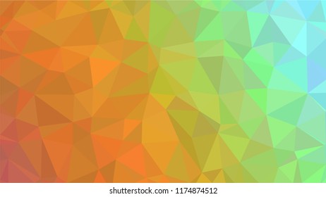 Colorful Polygonal Mosaic Background, Low Poly Style, Vector illustration, Business Design Templates
