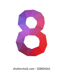 colorful polygonal number for various use